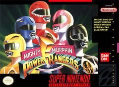 Mighty Morphin Power Rangers for SNES