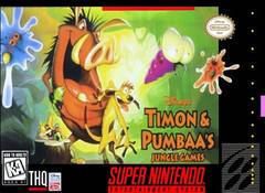 Timon and Pumbaa Jungle Games for SNES