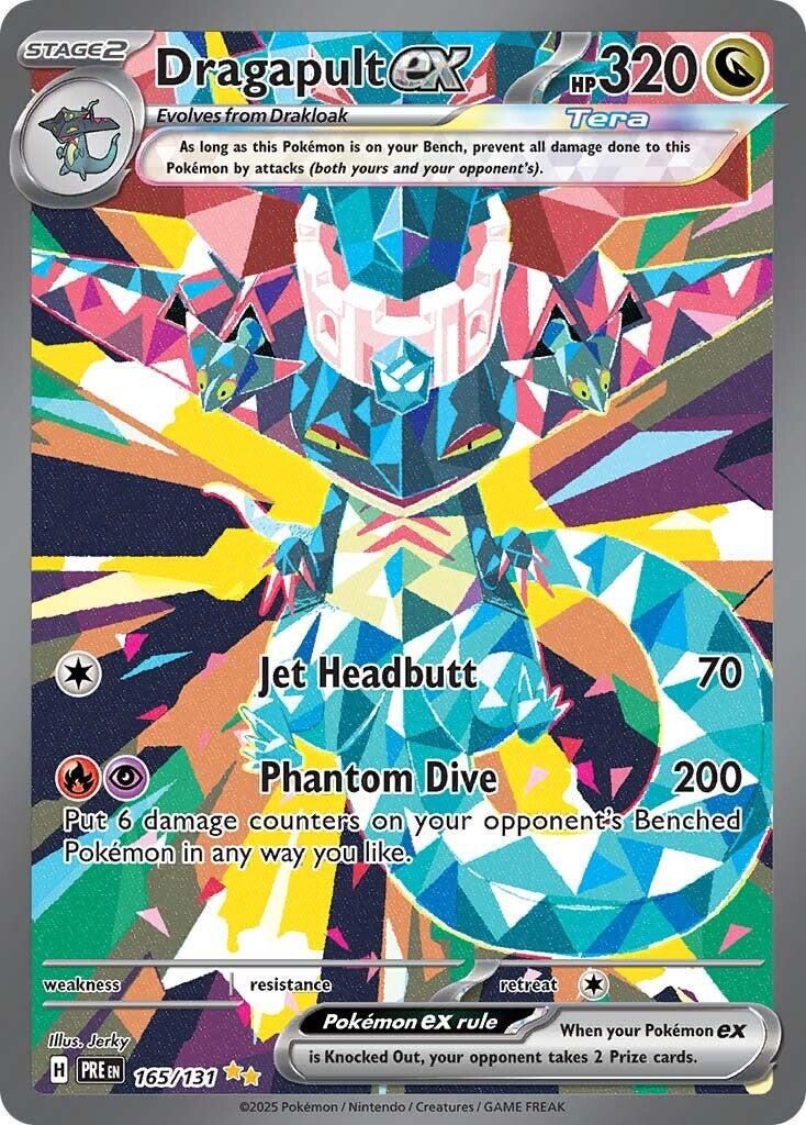 Dragapult EX Full Art Holo Prismatic Evolutions 165/131