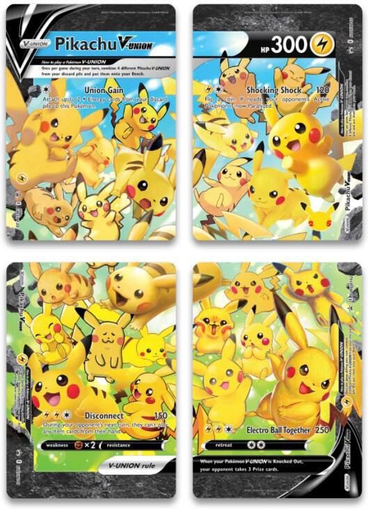 Pikachu V-Union Set Promo SM247
