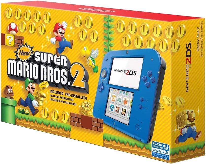 Nintendo 2DS Console Super Mario Bros. 2 Edition, Condition: In Box No Manual