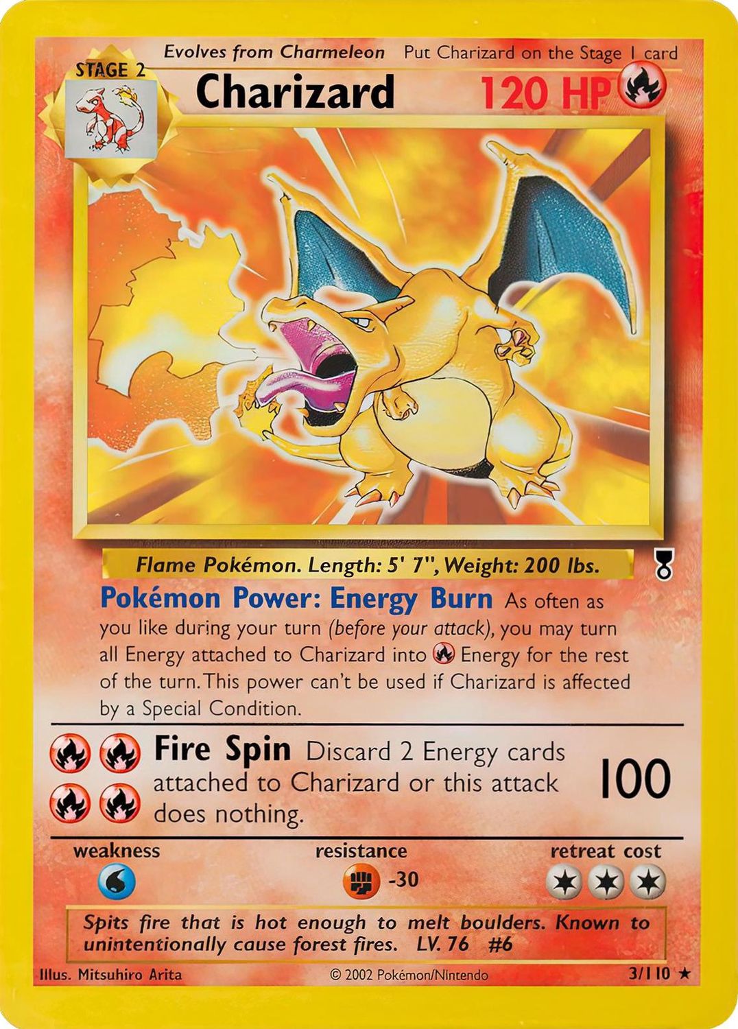 Charizard Legendary Collection 3/110