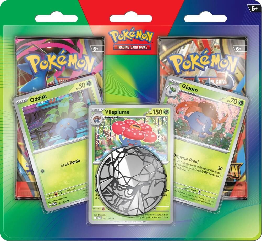 Mega Evolution 2-Pack Blister Pack [Oddish, Gloom, &amp; Vileplume]