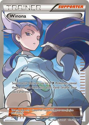 Winona Full Art Holo Roaring Skies 108/108