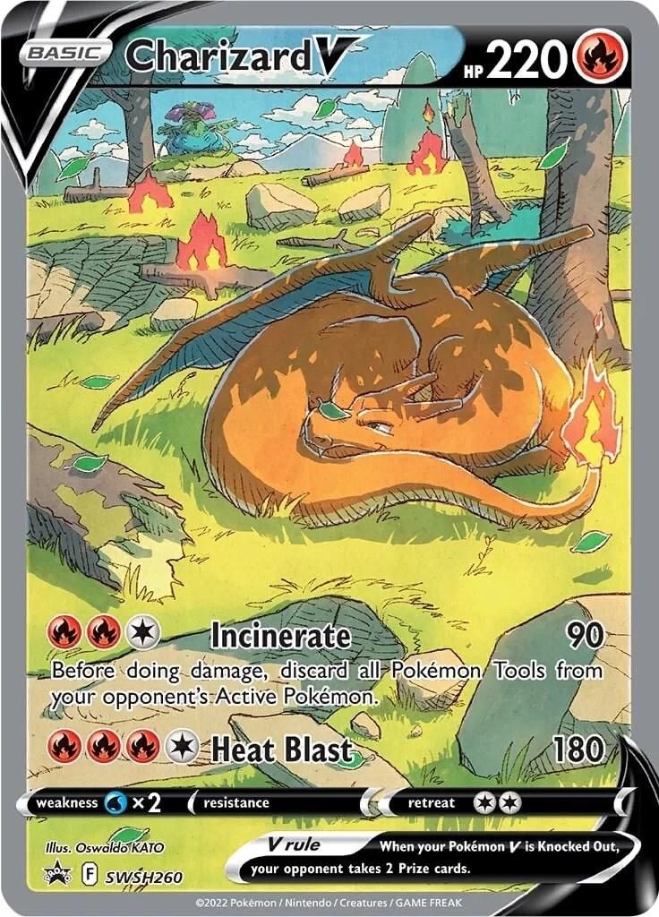 Charizard V Full Art Holo Promo SWSH260