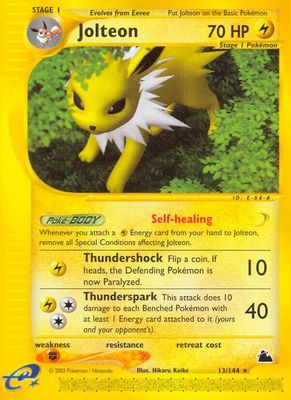 Jolteon Skyridge 13/144