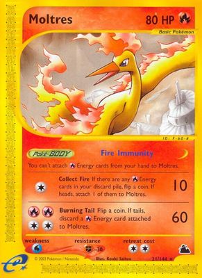 Moltres Skyridge 21/144