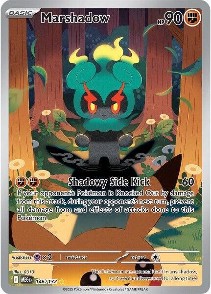 Marshadow Full Art Holo Mega Evolution 146/132