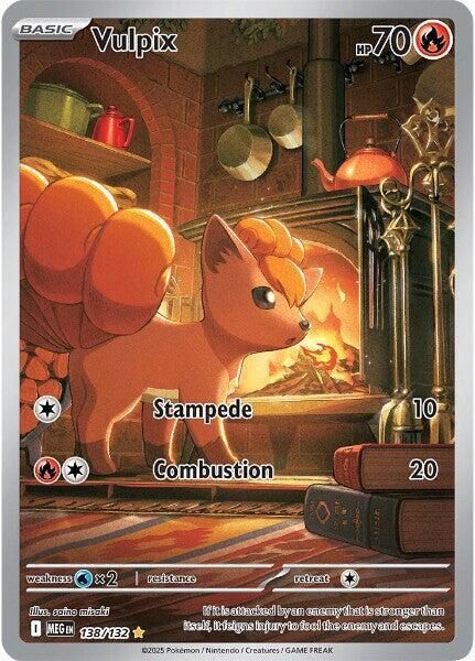 Vupix Full Art Holo Mega Evolution 138/132