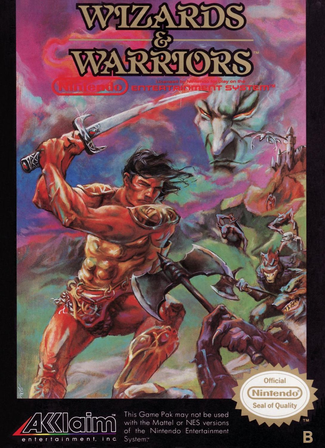 Wizards and Warriors for NES