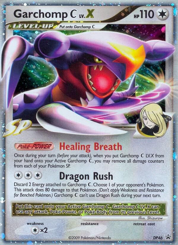 Garchomp C Lv. X Holo Promo DP46