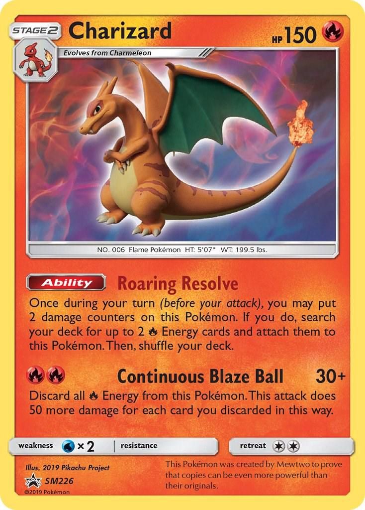 Charizard Holo Promo SM226