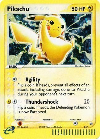 Pikachu Holo Promo 12