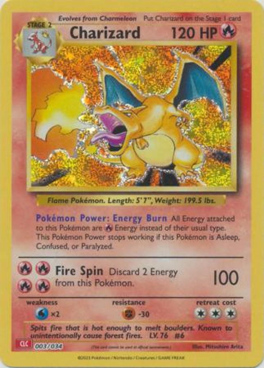 Charizard Holo TCG Classic 3/34