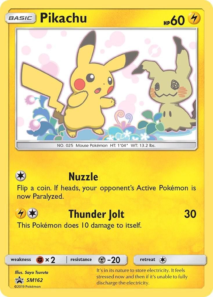 Pikachu Holo Promo SM162