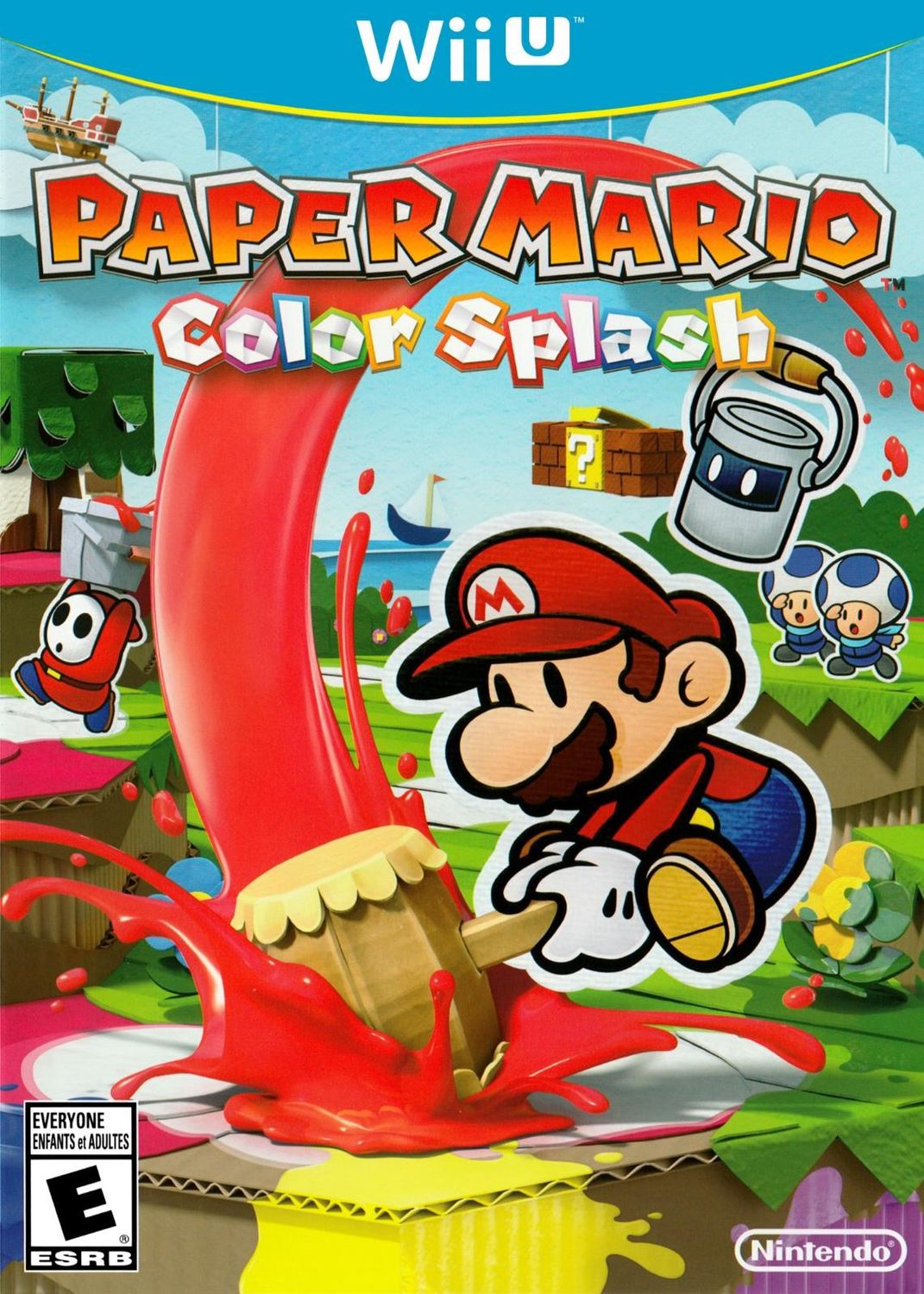 Paper Mario Color Splash for Wii U