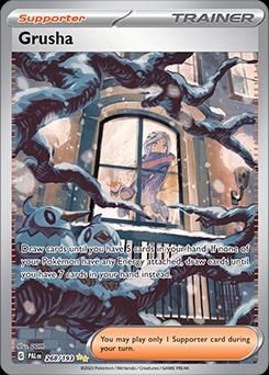 Grusha Full Art Holo Paldea Evolved 268/193