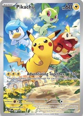 Pikachu Full Art Holo Promo 27