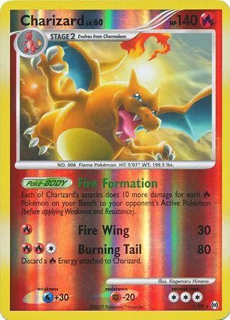 Charizard Reverse Holo Arceus 1/99