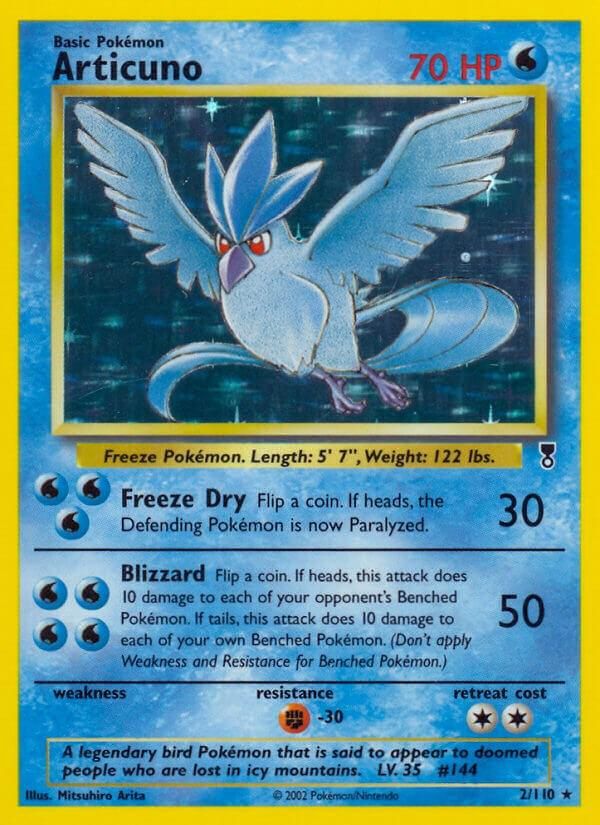Articuno Holo Legendary Collection 2/110