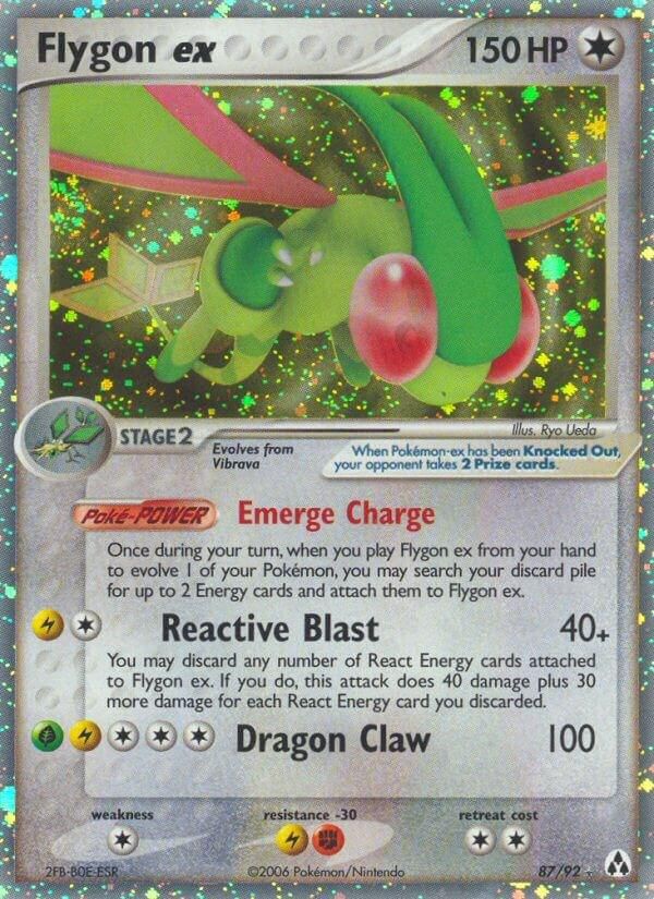 Flygon EX Holo Legend Maker 87/92