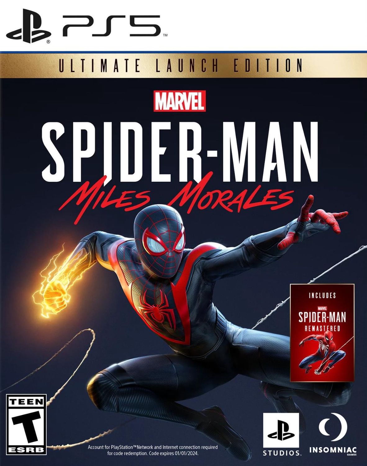 Spiderman: Miles Morales Ultimate Launch Edition for PS5