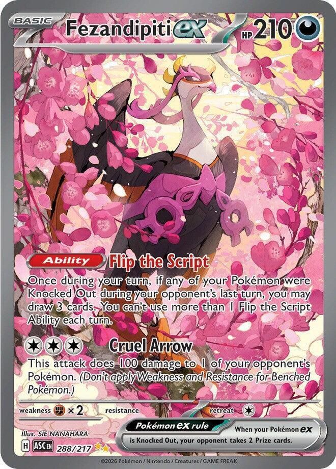 Fezandipiti EX Full Art Holo Ascended Heroes 288/217