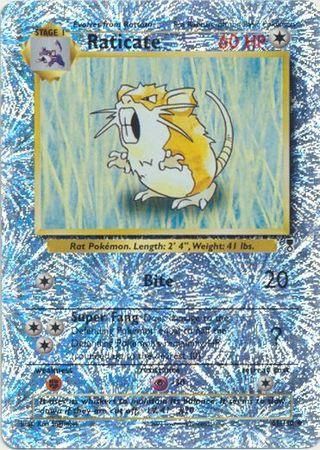 Raticate Reverse Holo Legendary Collection 61/110