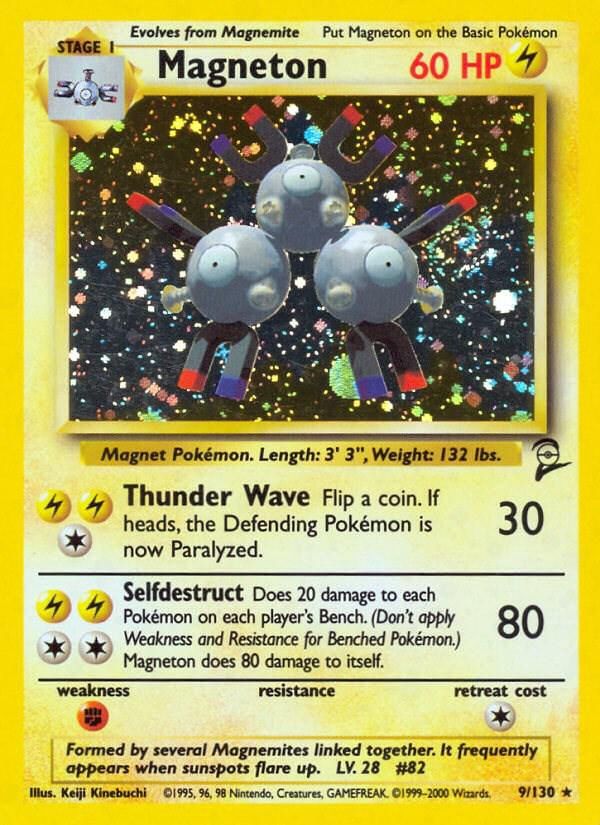 Magneton Holo Base Set 2 9/130