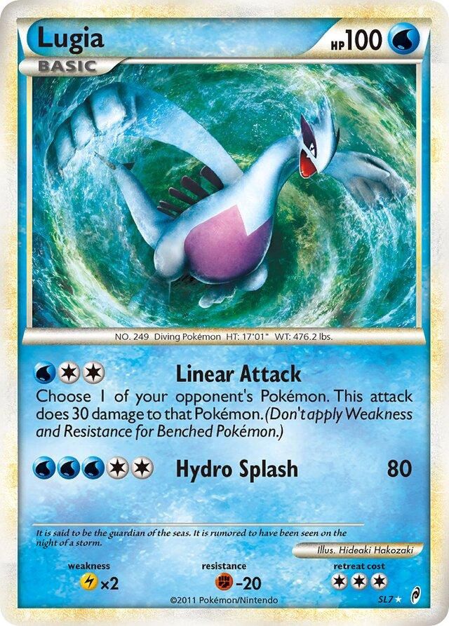 Lugia Shiny Holo Call of Legends SL7
