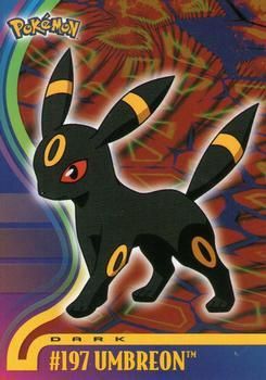 Umbreon 2001 Topps Johto Champions 197