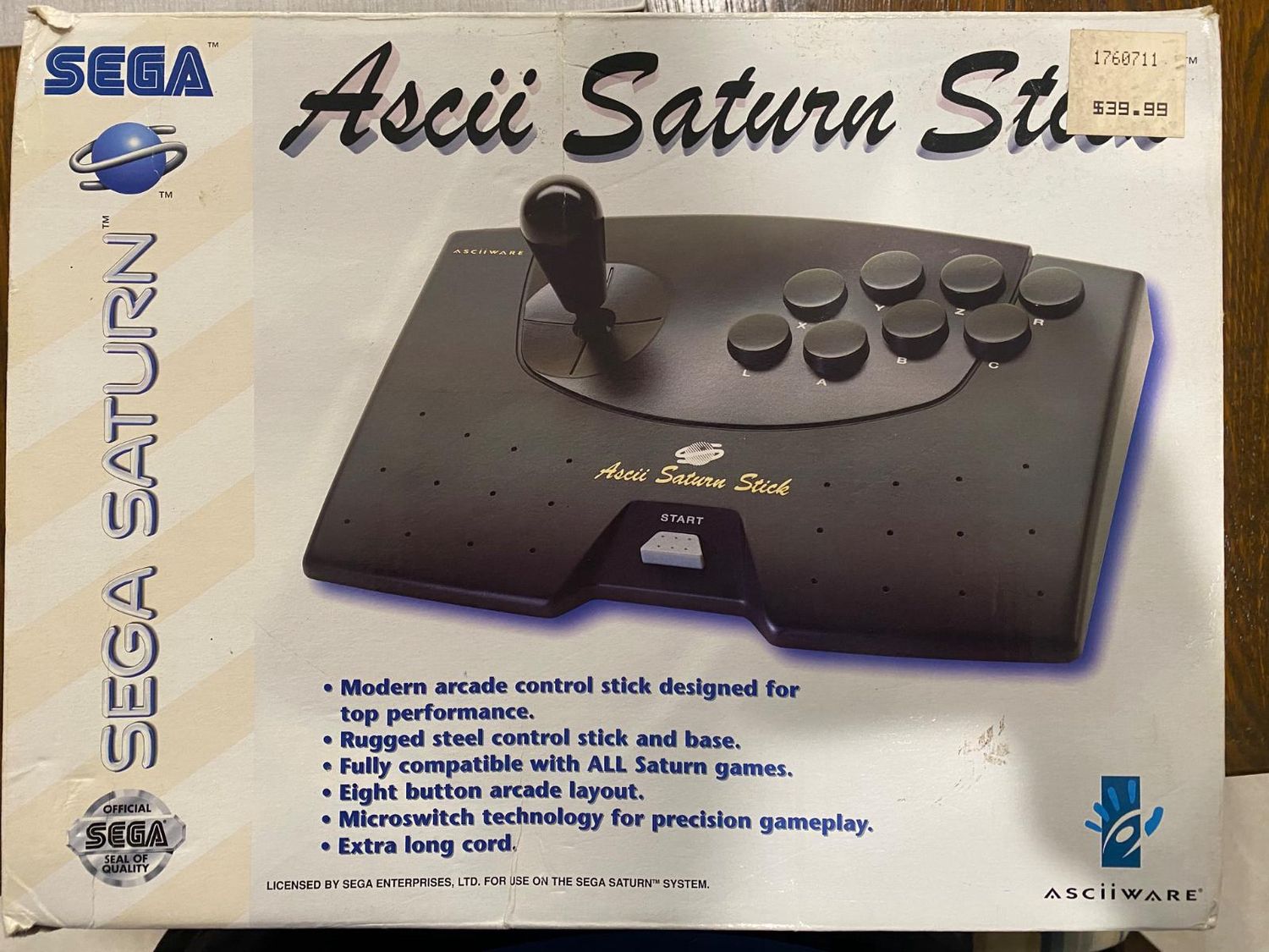Ascii Stick Controller for Saturn