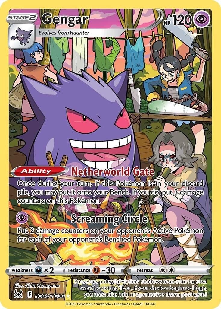 Gengar Full Art Holo Lost Origins TG06/TG30