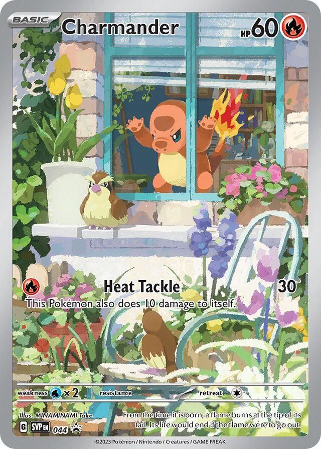 Charmander Full Art Holo Promo 44
