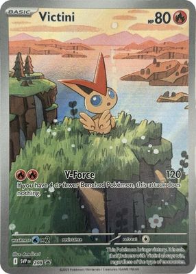 Victini Full Art Holo Promo 208