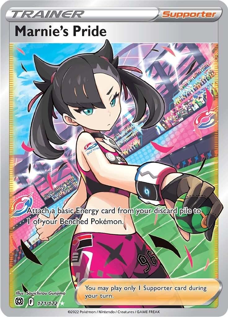 Marnie's Pride Full Art Holo Brilliant Stars 171/172
