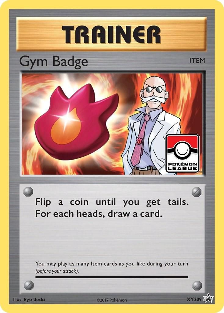Gym Bade Blaine Holo Promo XY209