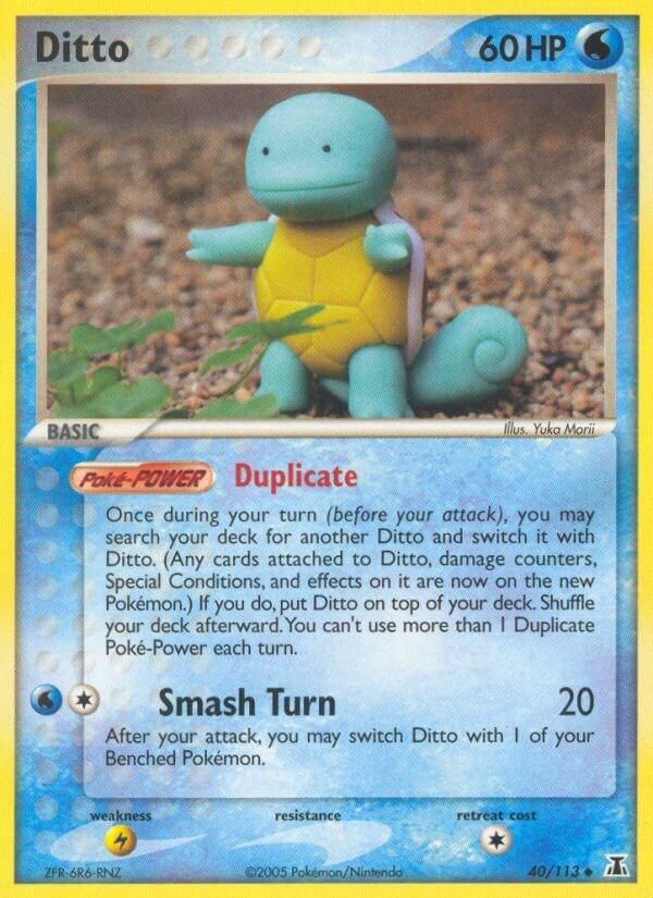 Ditto Squirtle Delta Species 40/113