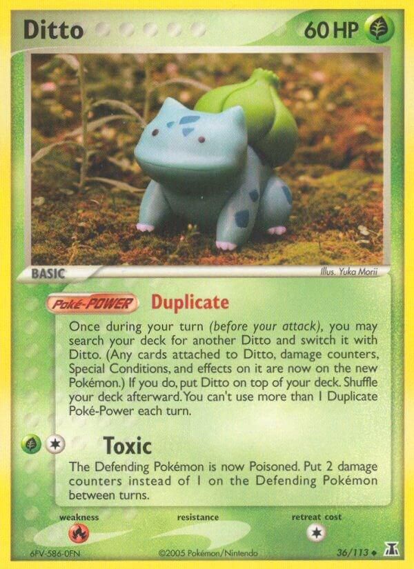 Ditto Bulbasaur Delta Species 36/113