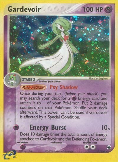 Gardevoir Holo Ruby &amp; Sapphire 7/109