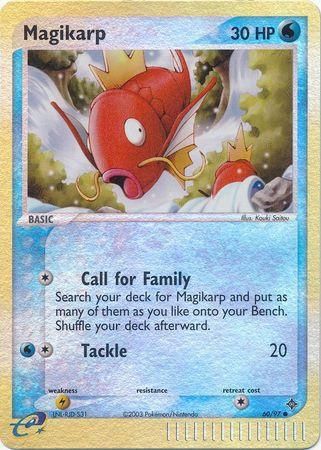 Magikarp Reverse Holo Dragon 60/97