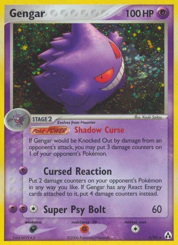 Gengar Holo Legend Maker 5/92