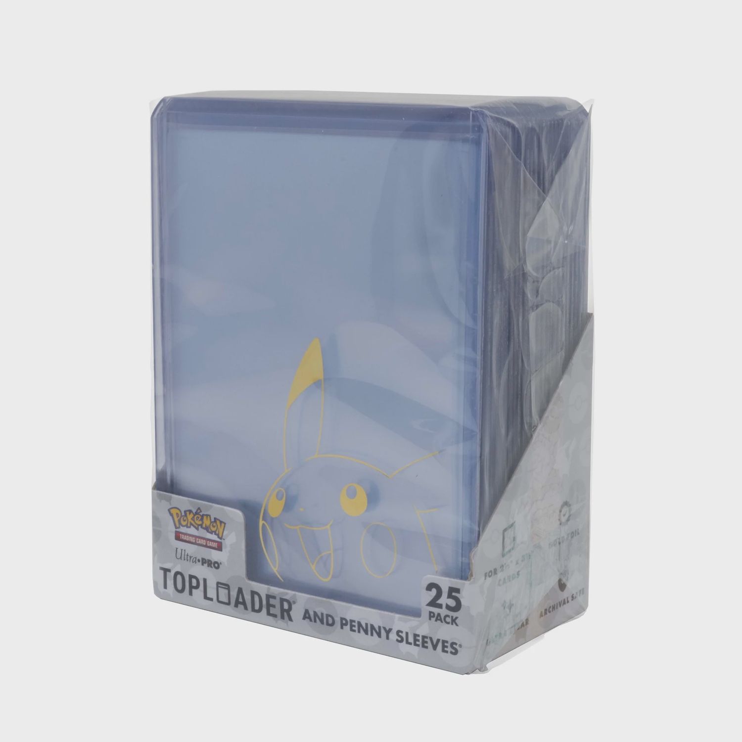 3" x 4" Toploaders Ultra Pro 25 Pack, Variant: Pikachu