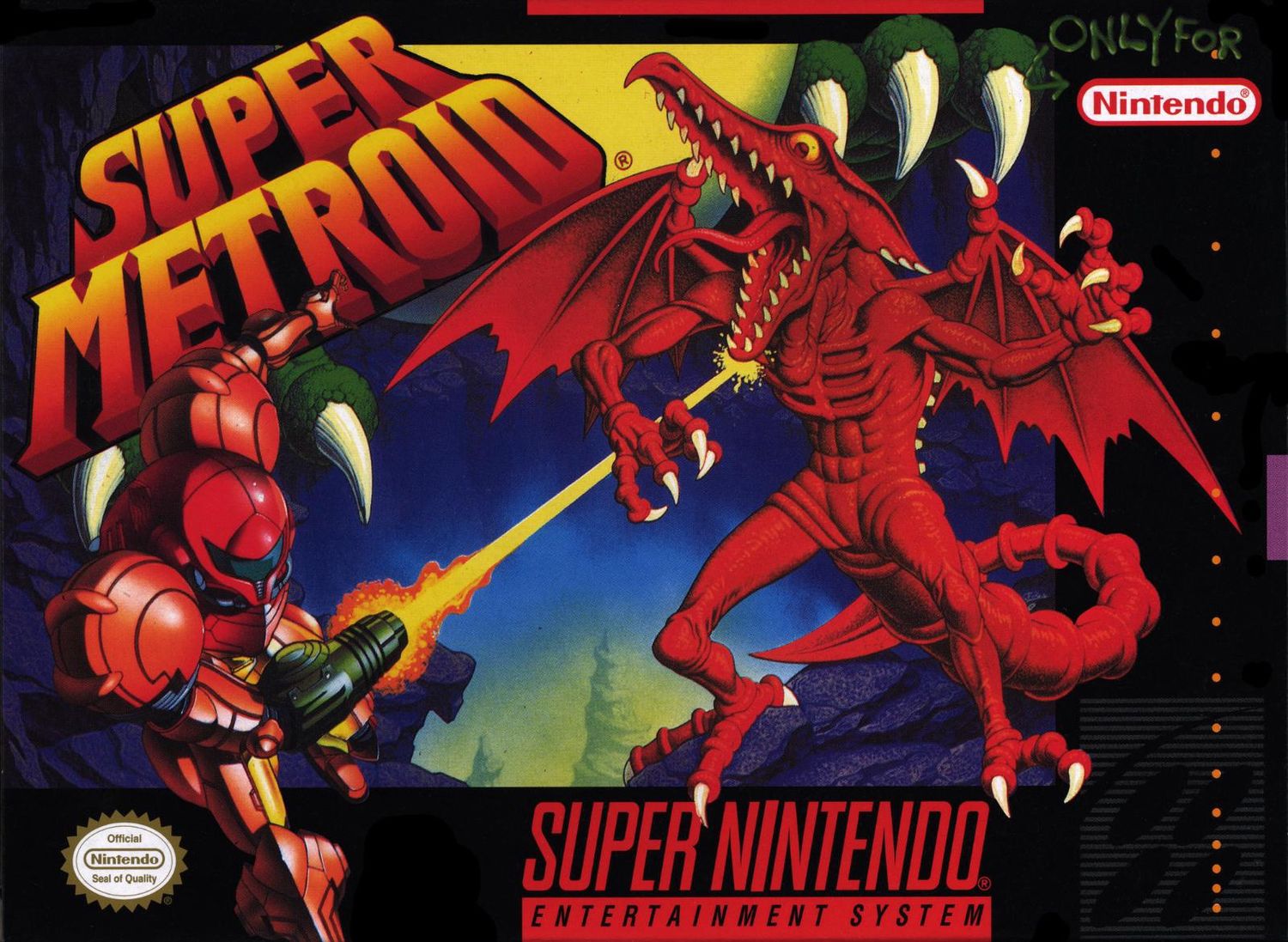 Manual Only Super Metroid for SNES