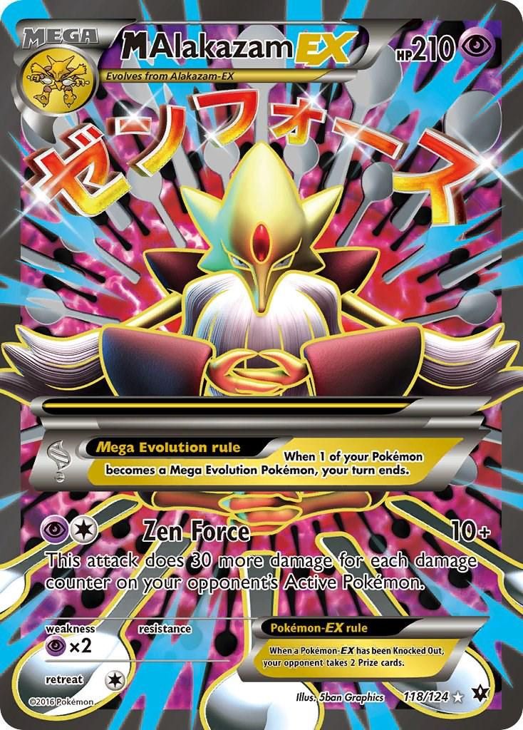 M Alakazam Full Art Holo Fates Collide 118/124
