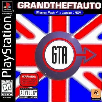 Grand Theft Auto Mission Pack #1 London for PS1