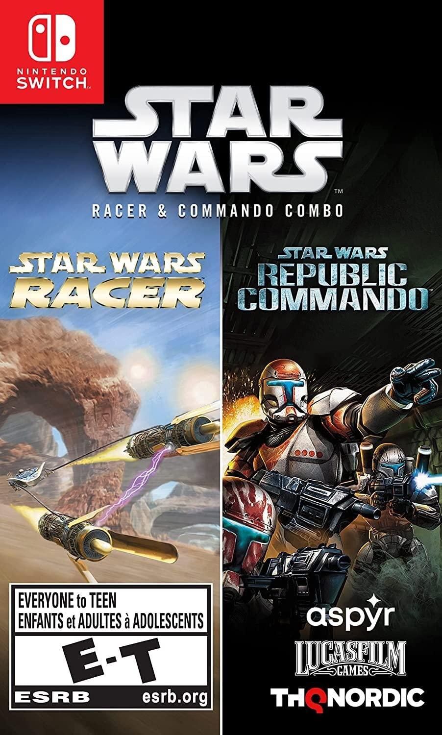 Star Wars Racer and Commando Combo for Switch