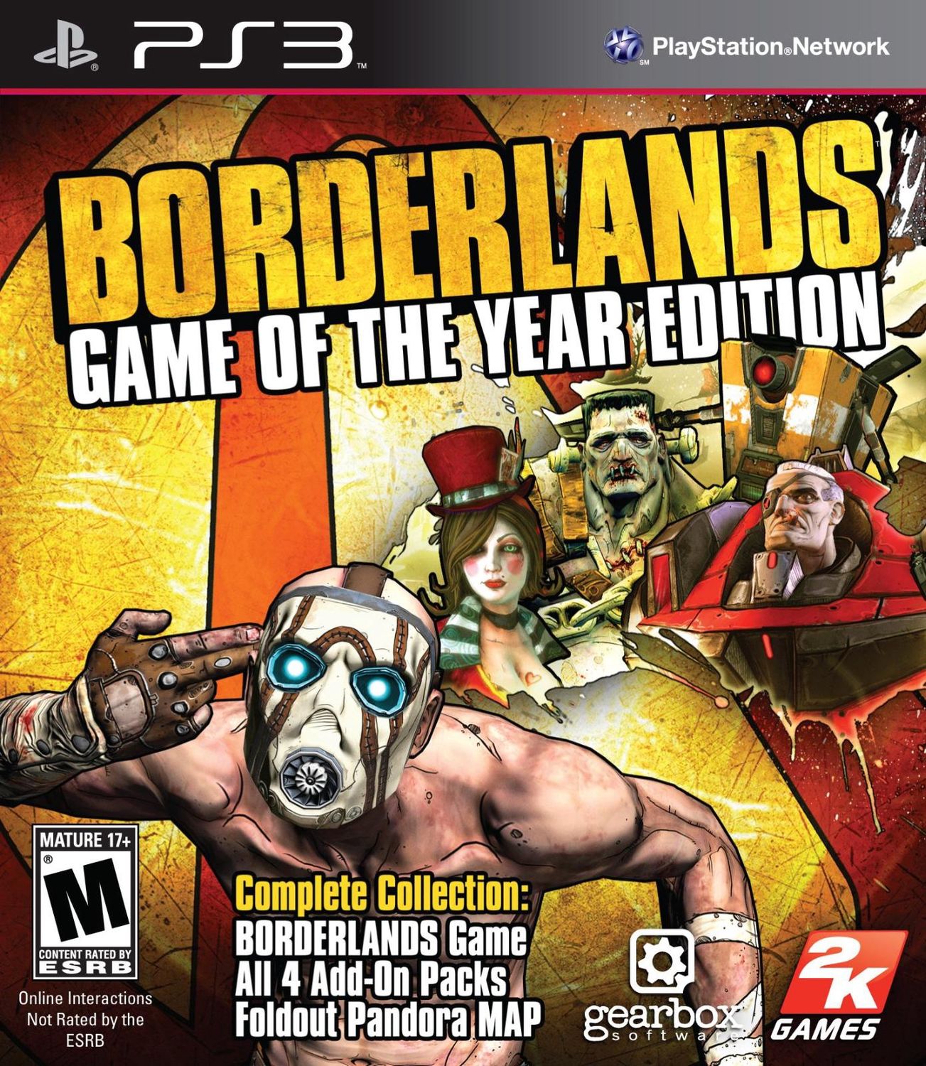 Borderlands Game of the Year for PS3