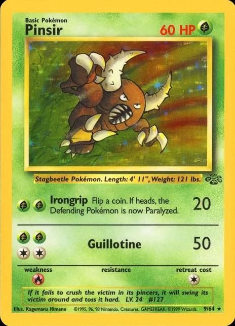 Pinsir Holo Jungle 9/64