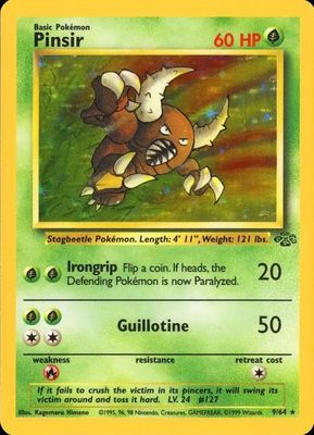 Pinsir Holo Jungle 9/64